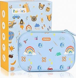 Large First Aid Kit for Car, Travel & Home - Emergency Kit for Hiking, Camping, Backpacking and Outdoors - Includes Zip Stitch Wound Closure Strips product image