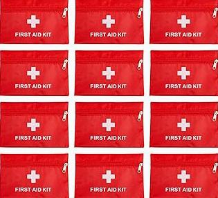 RHINO RESCUE Small First Aid Kit Ultralight Water-Resistent Medical Kit for Hiking, Backpacking, Cycling, Travel, Vehicles product image