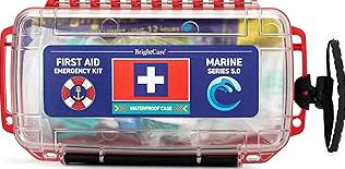NANUK 903 Waterproof First Aid Box Empty – Durable, Medical First Aid Organizer Case, IP67-Rated, Dustproof, Impact-Resistant, and Floats (7.4" x 4.9" x 3.1") – Red product image