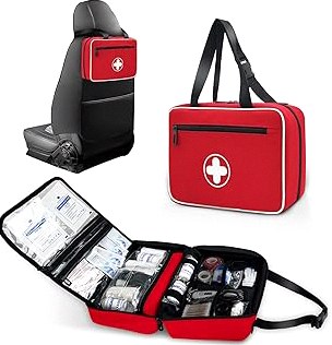 Survival Kit, Gifts for Christmas Men, Women, 251pcs Emergency Survival Gear and Supplies Equipment, First Aid Kit with Crossbody Bag, Camping Essentials for Earthquake, Hiking, Outdoor Adventure product image