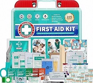 EVERLIT Wound Closure Kit | Surgical Zip-Stitch Devices for Cut & Laceration | Sterile, Suture-Free, Stitch-Less Adhesive Butterfly Bandages for Emergency First Aid Wound Care (6 Zip Complete Kit) product image