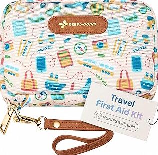 Carlebben EMT Pouch MOLLE Ifak Pouch Tactical MOLLE Medical First Aid Kit Utility Pouch (with Medical Supplies Red) product image