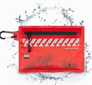 RHINO RESCUE Small First Aid Kit Ultralight Waterproof Medical Kit for Hiking, Backpacking, Cycling, Travel, Vehicles, 114pc product image